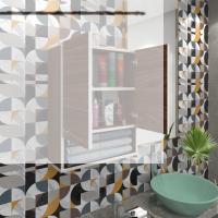 Kenzlife banyo ecza dolabı bakunin cvz 60*40*20 mutfak (m)üst arkalıklı alt arkalıksız