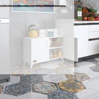 Kenzlife 2 kapılı dolap rabia 048*070*032 byz kapaklı ayaklı banyo mutfak ofis kitaplık ayakkabılık kiler
