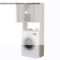 Kenzlife çamaşır makinesi dolabı veronika crd 180*066*20 banyo çift kapaklı arkalıksız