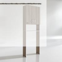Kenzlife çamaşır makinesi dolabı veronika crd 180*066*20 banyo çift kapaklı arkalıksız