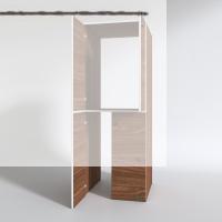 Kenzlife çamaşır-kurutma makinesi dolabı kapaklı jelena cvz 180*70*60 banyo çift katlı arkalıksız