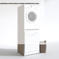 Kenzlife çamaşır-bulaşık makinesi dolabı katinka crd 180*70*60 banyo çift katlı kapaksız arkalıksız
