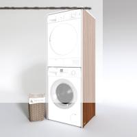 Kenzlife çamaşır-kurutma makinesi dolabı zakhar cvz 180*70*60 banyo kapaksız arkalıksız
