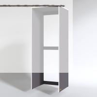 Kenzlife çamaşır-bulaşık makinesi dolabı borya gri 180*70*60 banyo kapaksız arkalıksız