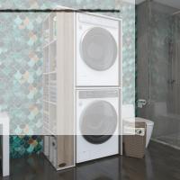 Kenzlife çamaşır-kurutma makinesi dolabı bolodenka crd 180*090*60 banyo kapaksız arkalıksız