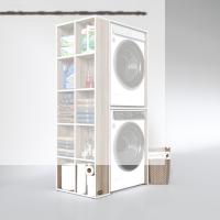 Kenzlife çamaşır-kurutma makinesi dolabı bolodenka crd 180*090*60 banyo kapaksız arkalıksız