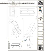 Kenzlife çamaşır-kurutma makinesi dolabı zakharmdf byz 180*70*60 % 100 mdf full mdf banyo kapaksız arkalıksız