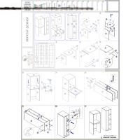 Kenzlife çamaşır-kurutma makinesi dolabı gutasmdf sol byz 187*120*60 çekmeceli % 100 FULL MDF