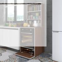 Kenzlife ankastre fırın dolabı bengisu cvz 165*60*56 mutfak kapaklı