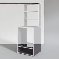 Kenzlife ankastre fırın dolabı canfeza gri 165*60*56 mutfak raflı
