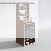 Kenzlife ankastre fırın dolabı canfeza cvz 165*60*56 mutfak raflı