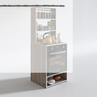 Kenzlife ankastre fırın dolabı canfeza crd 165*60*56 mutfak raflı