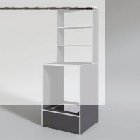 Kenzlife ankastre fırın dolabı esmacan gri 165*60*56 mutfak eko düz