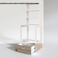 Kenzlife ankastre fırın dolabı gönül crd 165*60*56 mutfak çekmeceli