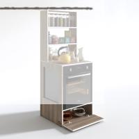 Kenzlife ankastre fırın dolabı hümeyra crd 165*60*56 mutfak kapaklı