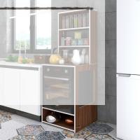 Kenzlife ankastre fırın dolabı ismihan cvz 165*60*56 mutfak raflı