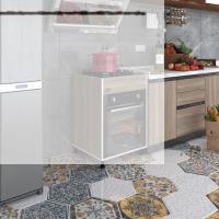 Kenzlife ankastre modülü kabini şirpençe crd 85*60*56 fırın ocak dolabı ayarlı ayaklı üstten