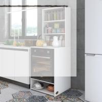 Kenzlife ankastre fırın dolabı canfeza byz 165*60*56 mutfak raflı