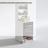 Kenzlife ankastre fırın dolabı canfeza byz 165*60*56 mutfak raflı