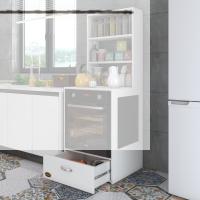Kenzlife ankastre fırın dolabı gönül byz 165*60*56 mutfak çekmeceli