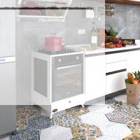 Kenzlife ankastre modülü kabini altın3 byz fırın ocak dolabı kapaklı ayaklı