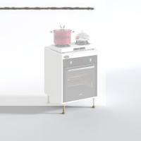 Kenzlife ankastre modülü kabini pança tantra byz 89-81*60*56 fırın ocak dolabı ayarlı ayaklı üstü kapalı