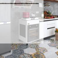 Kenzlife ankastre modülü kabini tilkowski3 byz 85*60*56 fırın ocak dolabı ayarlı ayaklı üstü kapalı
