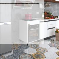 Kenzlife ankastre modülü kabini şirpençe byz 85*60*56 fırın ocak dolabı ayarlı ayaklı üstten