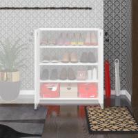 Kenzlife ayakkabılık ayakkabı dolabı kilitli gutan byz 080*70*32 kapaklı ofis dolabı