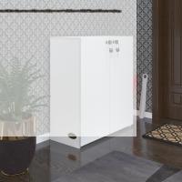 Kenzlife ayakkabılık ayakkabı dolabı kilitli be real byz 080*70*32 kapaklı arkalıklı ofis dolabı