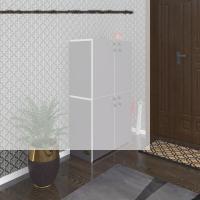 Kenzlife ayakkabılık ayakkabı dolabı kilitli be real gri 120*70*32 kapaklı arkalıklı ofis dolabı iki bölme