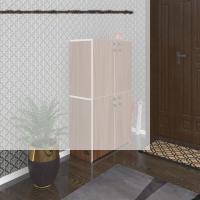 Kenzlife ayakkabılık ayakkabı dolabı kilitli be real cvz 120*70*32 kapaklı arkalıklı ofis dolabı iki bölme