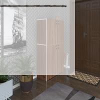 Kenzlife ayakkabılık ayakkabı dolabı kilitli be real cvz 140*70*32 kapaklı arkalıklı ofis dolabı iki bölme