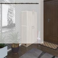 Kenzlife ayakkabılık ayakkabı dolabı kilitli be real crd 140*70*32 kapaklı arkalıklı ofis dolabı iki bölme