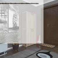 Kenzlife ayakkabılık ayakkabı dolabı kilitli be real crd 160*70*32 kapaklı arkalıklı ofis dolabı iki bölme