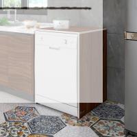 Kenzlife bulaşık&çamaşır&kurutma makinesi dolabı berfu cvz 90*70*60 banyo ofis