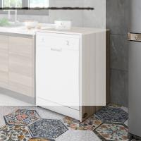 Kenzlife bulaşık&çamaşır&kurutma makinesi dolabı berfu crd 90*70*60 banyo ofis