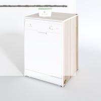 Kenzlife bulaşık&çamaşır&kurutma makinesi dolabı berfu crd 90*70*60 banyo ofis