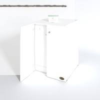 Kenzlife bulaşık&çamaşır&kurutma makinesi dolabı kapaklı nurten byz 90*70*60 banyo ofis