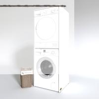 Kenzlife çamaşır-kurutma makinesi dolabı zakhar byz 180*70*60 banyo kapaksız arkalıksız