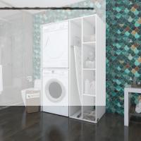 Kenzlife çamaşır-kurutma makinesi dolabı alyusha byz 180*120*60 banyo kapaksız arkalıksız