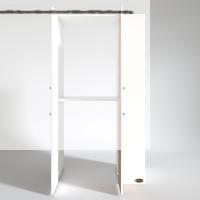 Kenzlife çamaşır-kurutma makinesi dolabı kapaklı foka byz 180*090*60 banyo arkalıksız