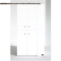 Kenzlife çamaşır-kurutma makinesi dolabı kapaklı foka byz 180*090*60 banyo arkalıksız