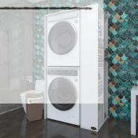Kenzlife çamaşır-kurutma makinesi dolabı demyan byz 180*090*60 banyo kapaksız arkalıksız