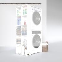 Kenzlife çamaşır-kurutma makinesi dolabı bolodenka byz 180*090*60 banyo kapaksız arkalıksız