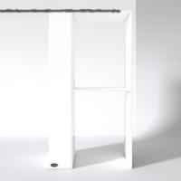 Kenzlife çamaşır-kurutma makinesi dolabı demyan sol byz 180*090*60 banyo kapaksız arkalıksız