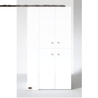 Kenzlife çamaşır-kurutma makinesi dolabı kapaklı foka sol byz 180*090*60 banyo arkalıksız