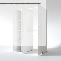 Kenzlife çamaşır-kurutma makinesi dolabı kapaklı yaromira sol byz 180*120*60 banyo arkalıksız