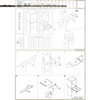 Kenzlife çamaşır-kurutma makinesi dolabı avi senna byz 187*070*60 çekmeceli + tekli duvar rafı hediye