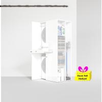 Kenzlife çamaşır-kurutma makinesi dolabı ahi evran sağ byz 187*090*60 çekmeceli + tekli duvar rafı hediye